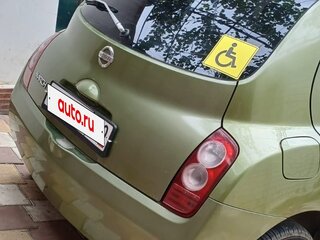 2002 Nissan March III (K12), зелёный, 350000 рублей, вид 3