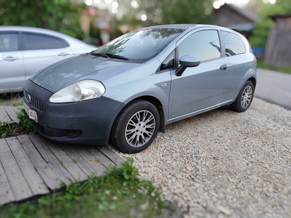 2007 Fiat Punto III Grande Punto, серый