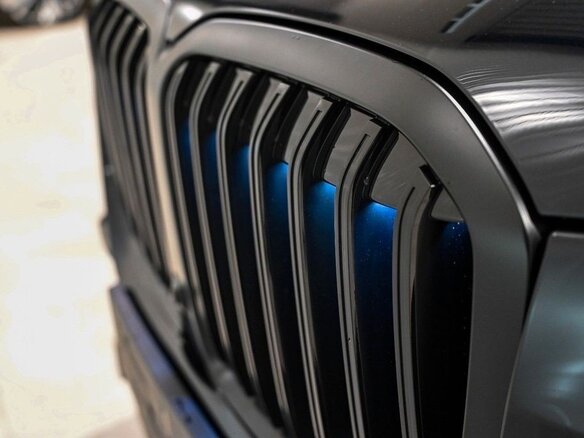 2025 BMW X7 40i I (G07) Рестайлинг, синий - вид 18
