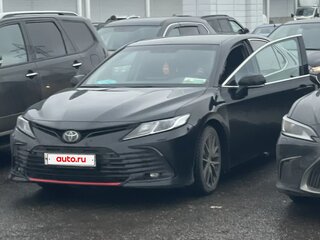 2022 Toyota Camry VIII (XV70) Рестайлинг, чёрный, 2800000 рублей, вид 3