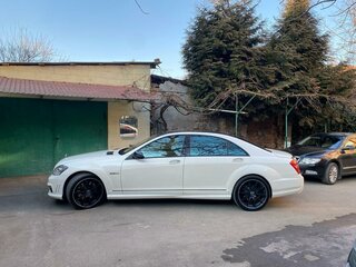 2009 Mercedes-Benz S-Класс 500 Long V (W221) Рестайлинг, белый, 2000000 рублей, вид 3