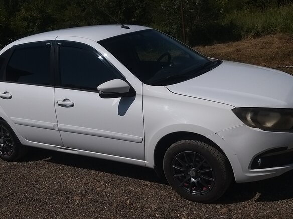 2018 Lada (ВАЗ) Granta I Рестайлинг, белый, 567000 рублей - вид 3