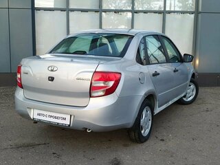 2017 Lada (ВАЗ) Granta I, серебристый, 345000 рублей, вид 5