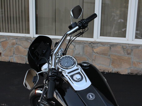 2012 Harley-Davidson Dyna Super Glide, чёрный, 925000 рублей, вид 3