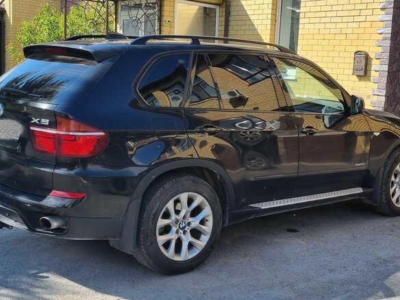 2011 BMW X5 35i II (E70) Рестайлинг, чёрный - вид 5