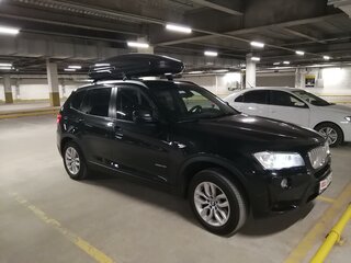2013 BMW X3 28i xDrive II (F25), чёрный, 1850000 рублей, вид 5