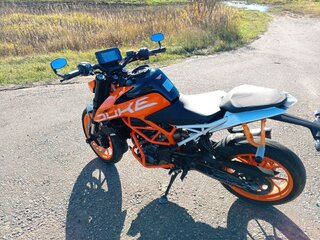 2017 KTM 390 Duke, оранжевый, 450000 рублей, вид 5
