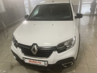 2019 Renault Logan Stepway II Рестайлинг, белый, 1250000 рублей, вид 3