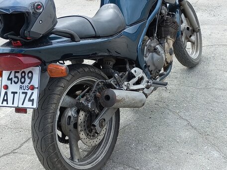 1991 Yamaha XJ400, зелёный, 180000 рублей, вид 5