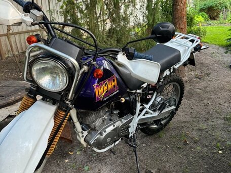 1996 Suzuki Djebel 200, фиолетовый, 100000 рублей, вид 2
