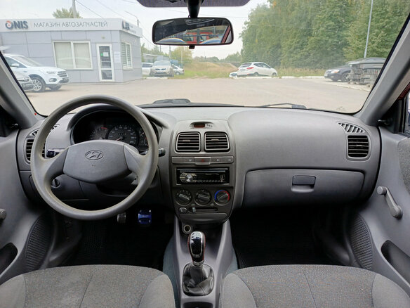 2008 Hyundai Accent ТагАЗ II, красный - вид 13