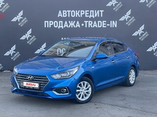 2019 Hyundai Solaris II, синий, 1500000 рублей, вид 1