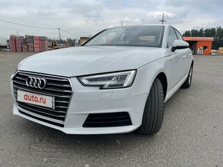 2017 Audi A4 V (B9), белый, 2050000 рублей, вид 1