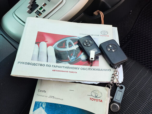 2008 Toyota Corolla AMT X (E140, E150), голубой, 1250000 рублей - вид 4