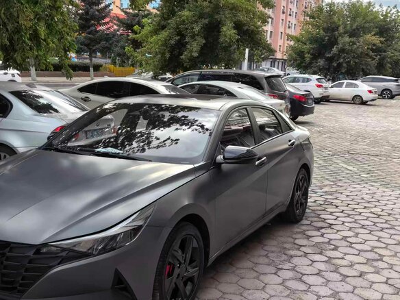 2022 Hyundai Elantra VII (CN7), серый, 1525000 рублей - вид 13