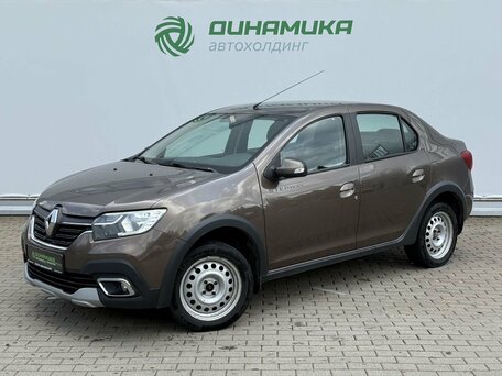2022 Renault Logan Stepway II Рестайлинг, коричневый, 1180000 рублей, вид 1