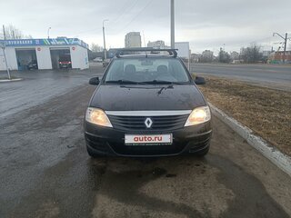 2011 Renault Logan I Рестайлинг, чёрный, 452000 рублей, вид 1