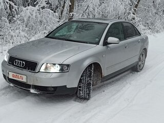 2002 Audi A4 II (B6), серебристый, 670000 рублей, вид 1