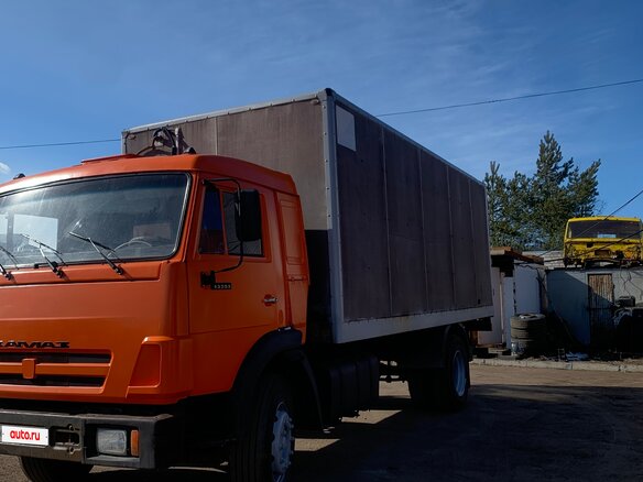 2011 КамАЗ 43253, оранжевый, 1550000 рублей - вид 2