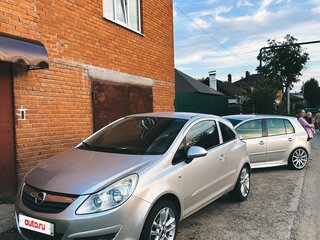 2007 Opel Corsa D, серебристый, 550000 рублей, вид 2