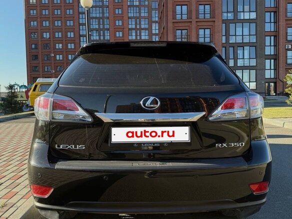 2012 Lexus RX 350 III Рестайлинг, чёрный, 2780000 рублей - вид 4
