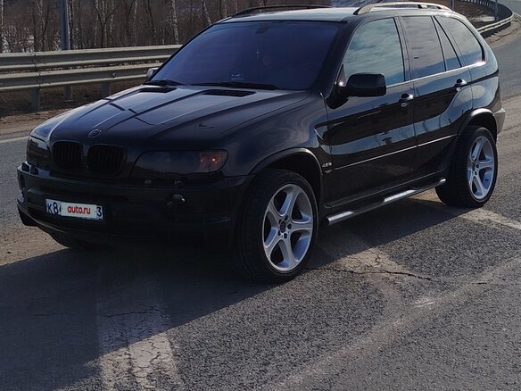 2002 BMW X5 4.6is I (E53), чёрный, 2350000 рублей - вид 30