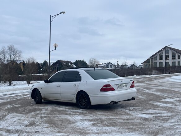 2004 Lexus LS 430 III Рестайлинг, белый, 1350000 рублей - вид 6