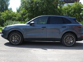 2019 Porsche Cayenne III, голубой, 5750000 рублей, вид 4
