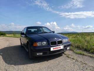 1995 BMW 3 серии Compact 316i III (E36), синий, 500000 рублей, вид 1