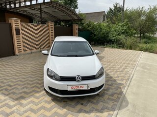 2012 Volkswagen Golf VI, белый, 1100000 рублей, вид 3