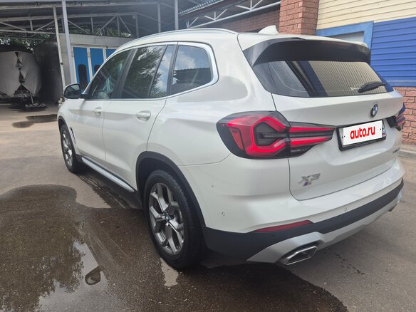 2021 BMW X3 20i xDrive III (G01) Рестайлинг, белый - вид 11
