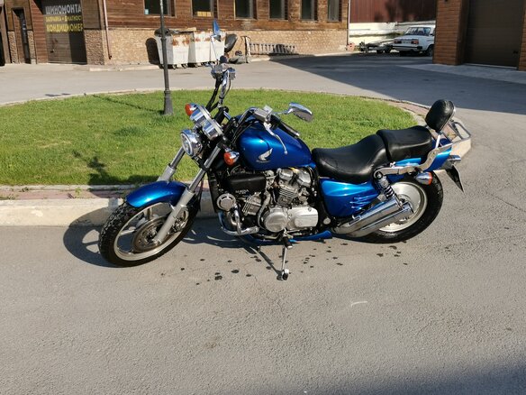 1987 Honda VF 750, синий