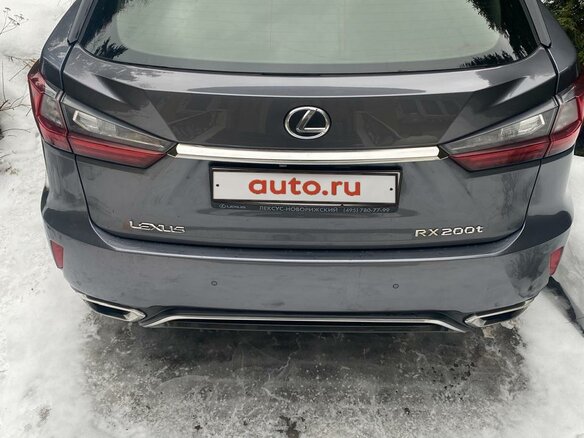 2016 Lexus RX 200t IV, серый - вид 6