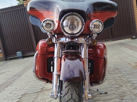 2010 Harley-Davidson CVO, оранжевый, 1350000 рублей, вид 1