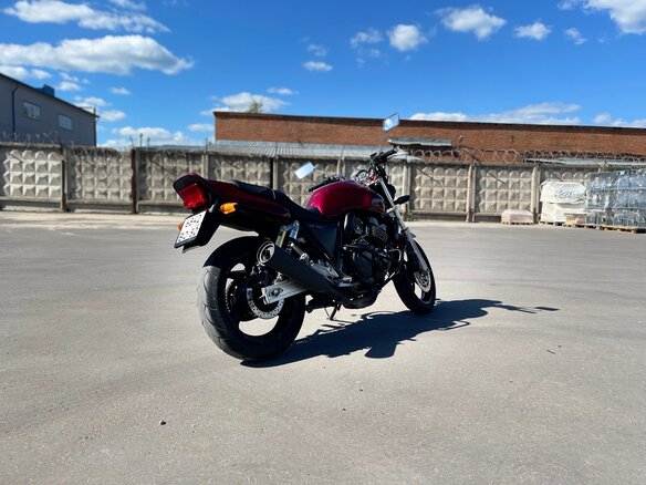 1999 Honda CB 400 Super Four, красный, 300000 рублей - вид 7