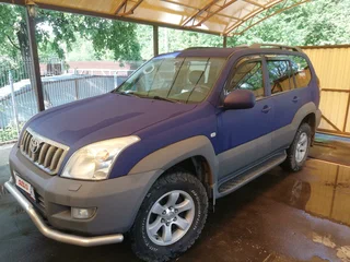 2004 Toyota Land Cruiser Prado 4-speed 120 Series, синий, 1350000 рублей, вид 1