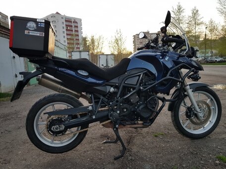 2011 BMW F 650 GS, синий, 690000 рублей, вид 4