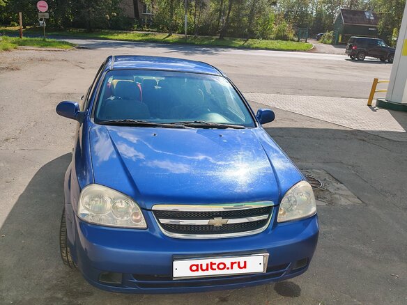 2007 Chevrolet Lacetti I, синий, 350000 рублей