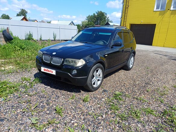 2008 BMW X3 20d I (E83) Рестайлинг, чёрный, 735000 рублей