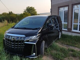 2022 Toyota Alphard III Рестайлинг, чёрный, 5750000 рублей, вид 2