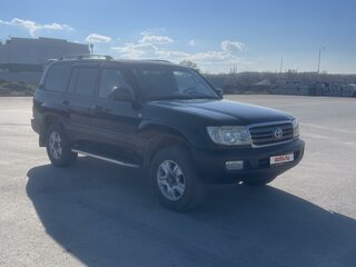 2003 Toyota Land Cruiser 100 Series Рестайлинг 1, чёрный, 1950000 рублей, вид 3
