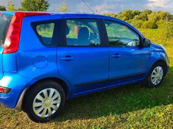 2007 Nissan Note I, синий, 469000 рублей - вид 5