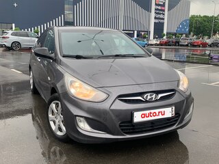 2013 Hyundai Solaris I, серый, 750000 рублей, вид 1