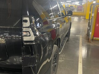 2021 Toyota Land Cruiser Prado 150 Series Рестайлинг 3, чёрный, 6200000 рублей, вид 4
