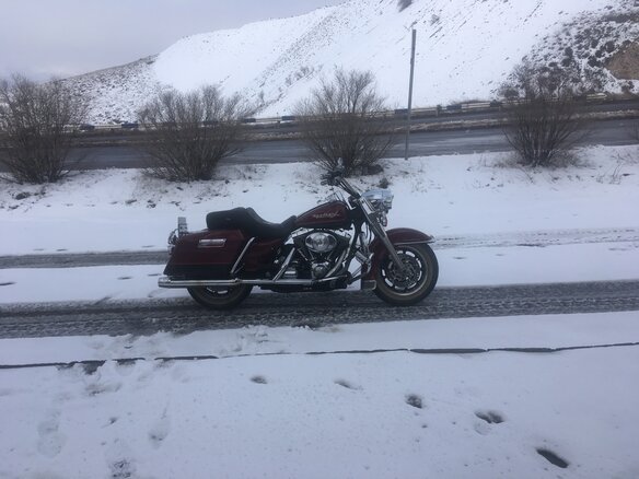 2002 Harley-Davidson Road King, красный, 680000 рублей - вид 12
