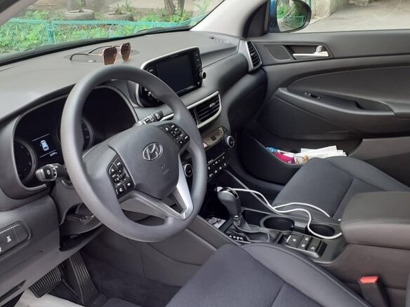 2020 Hyundai Tucson III Рестайлинг, синий, 2800000 рублей - вид 8