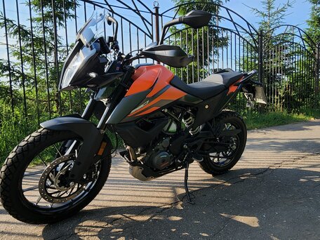 2021 KTM 390 Adventure, чёрный, 750000 рублей, вид 1