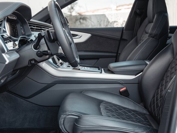 2020 Audi Q8 55 TFSI I (4M), белый - вид 16