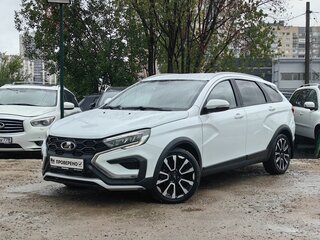 2024 Lada (ВАЗ) Vesta SW Cross I Рестайлинг (NG), белый, 1259000 рублей, вид 1