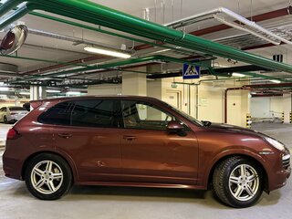 2012 Porsche Cayenne S II (958), коричневый, 2100000 рублей, вид 2